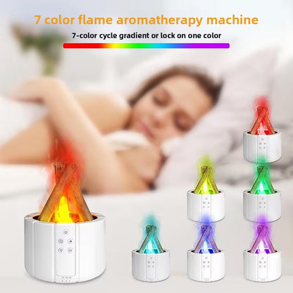 Simulated Flame Aroma Diffuser
