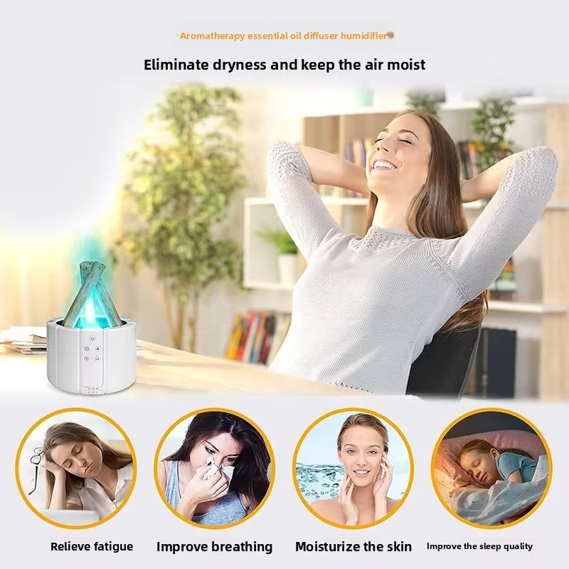Simulated Flame Aroma Diffuser