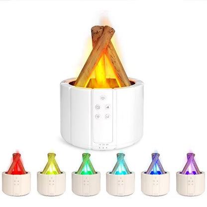 Simulated Flame Aroma Diffuser